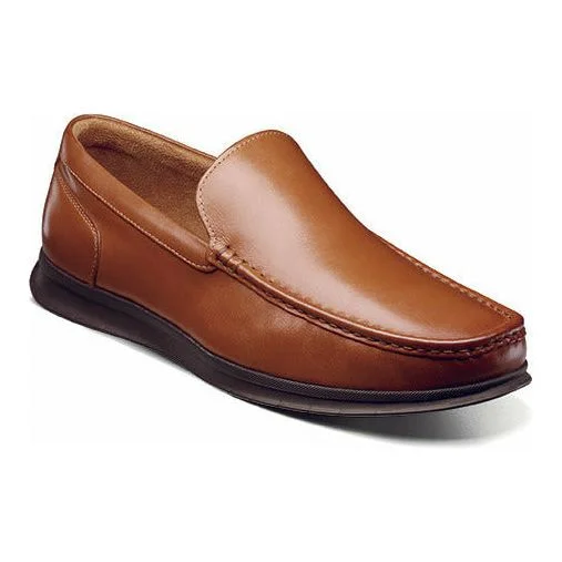 designer brown leather shoes for men-FLORSHEIM MONTIGO MOC TOE VENETIAN LOAFER - FINAL SALE!