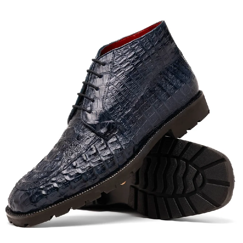 classic black formal shoes-Martinelli - Navy