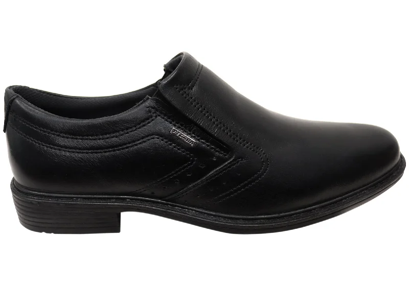 comfortable slip-on formal shoes for office wear-Pegada Kaine Mens Comfortable Brazilian Leather Slip On Dress Shoes