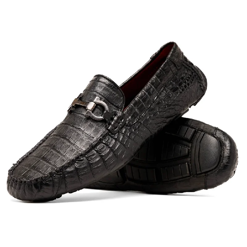 stylish dress shoes for work-Parma - Black