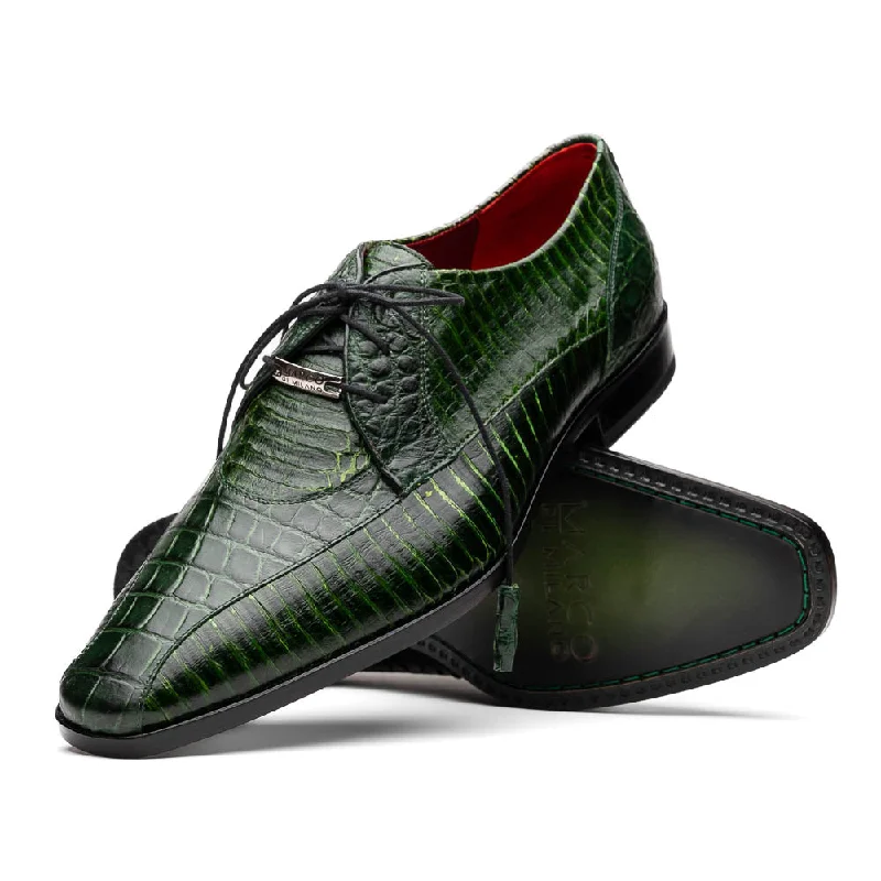 classic formal shoes for business wear-Moncalieri - Green