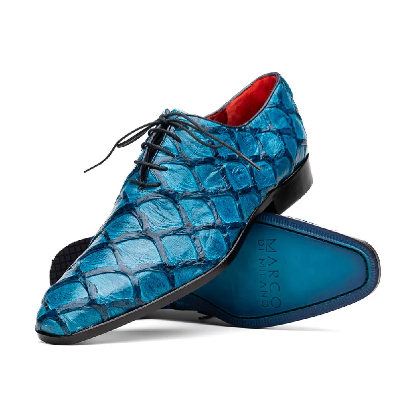 high-quality wedding shoes for men-Olivieri - Caribbean Blue