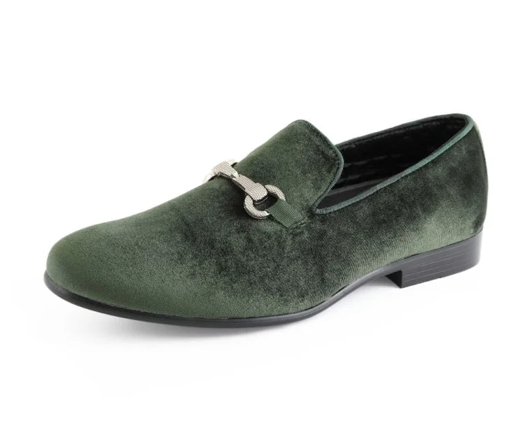 leather formal shoes with cushioned heel-Harrison Green