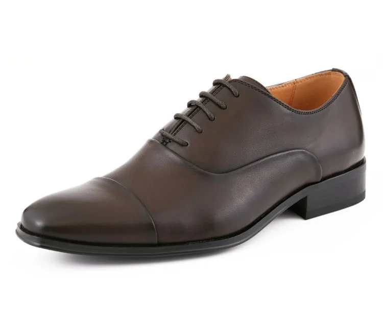 men’s leather shoes for office wear-Zyon Brown