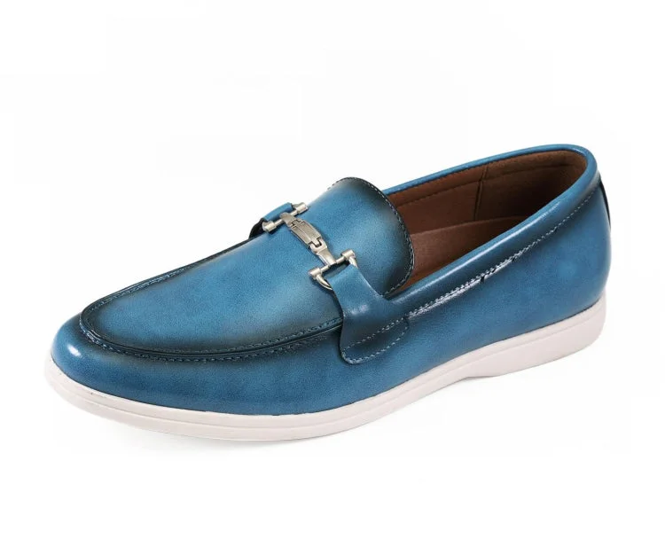 brown oxford shoes with stylish design-Cahill Teal