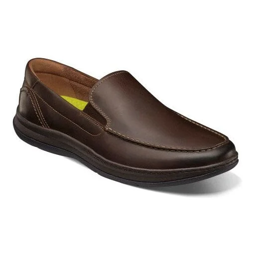 stylish men’s office shoes with memory foam-FLORSHEIM CENTRAL MOC TOE VENETIAN LOAFER - FINAL SALE!