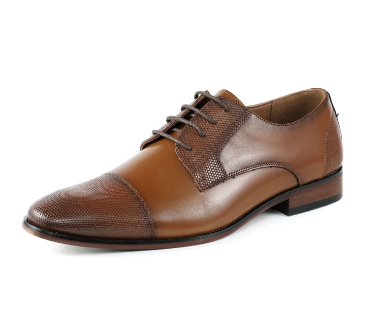 high-quality formal shoes for professional men-Russo Cognac