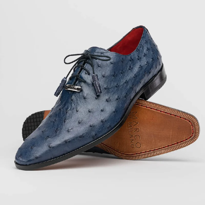 stylish oxford shoes for professional men-Criss - Navy