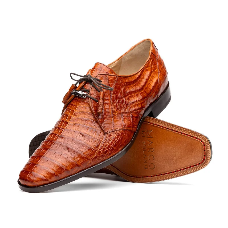 stylish oxford shoes for office wear-Lacio - Brandy