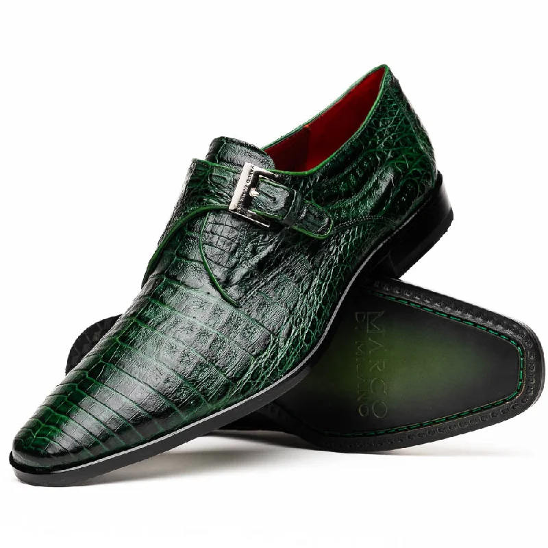 best slip-on dress shoes for business men-Rovigo - Green