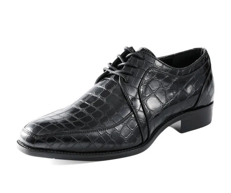 luxury men’s formal shoes-Pierre Black