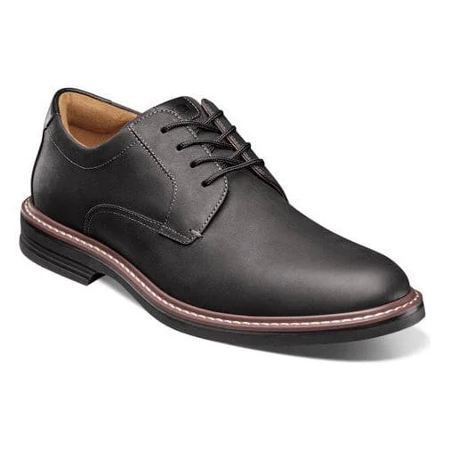 premium formal shoes with leather upper-FLORSHEIM NORWALK PLAIN TOE OXFORD