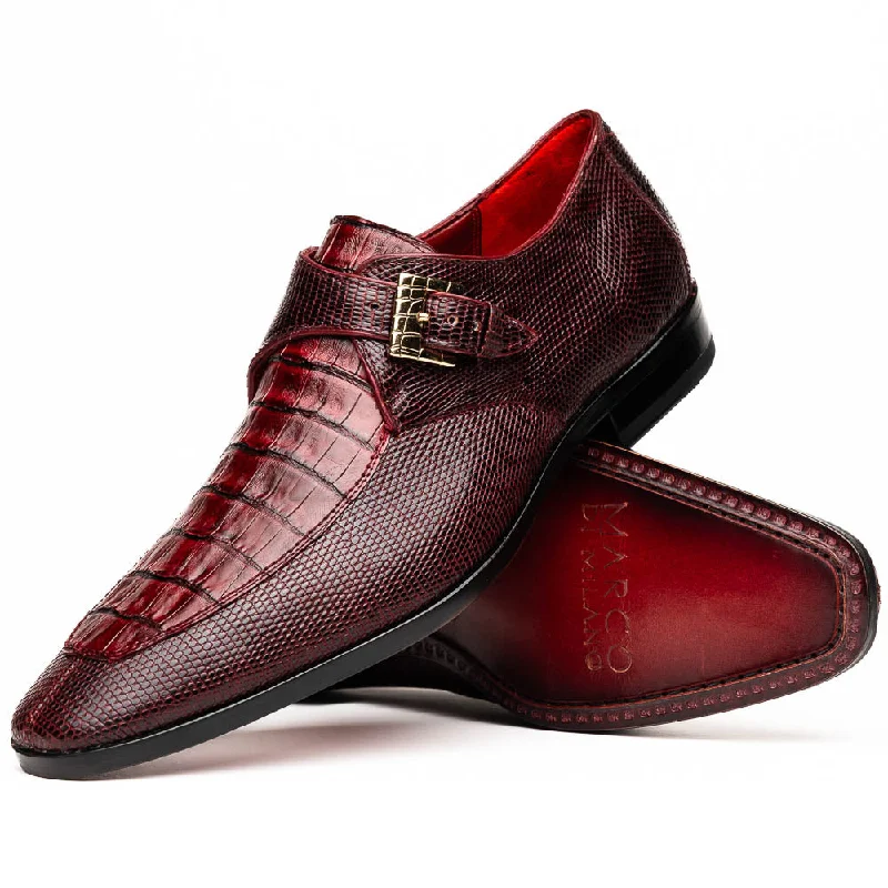 men’s oxford shoes with stylish design-Toluca - Wine