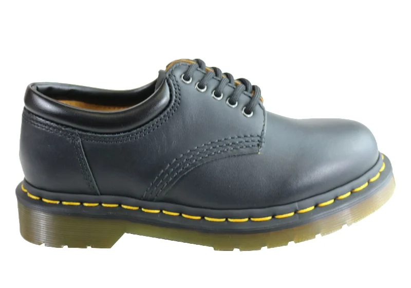 elegant formal shoes for business professionals-Dr Martens 8053 Black Nappa Lace Up Comfortable Unisex Shoes