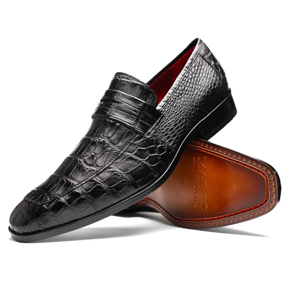 formal shoes with rubber heel-Matteo - Black