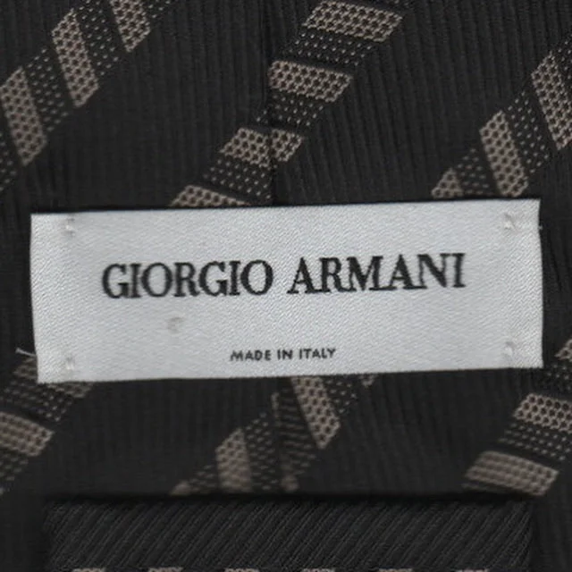 Men's tie for a winter corporate look-Armani tie