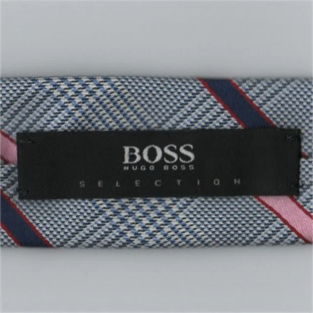 Men's tie with smooth satin finish-Boss tie