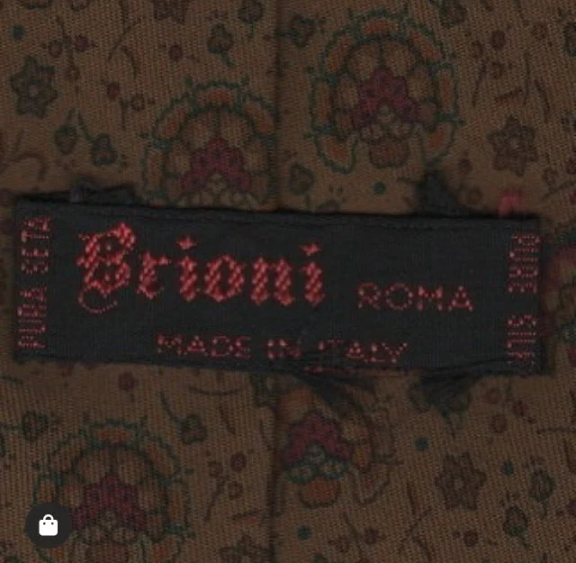 Affordable men's tie for everyday wear-Brioni tie