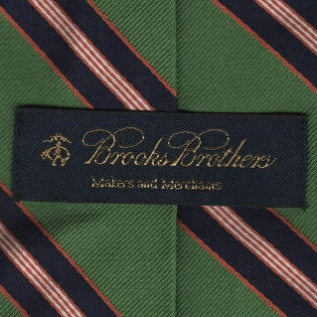 Best silk tie for men's business events-Brooks Brothers tie