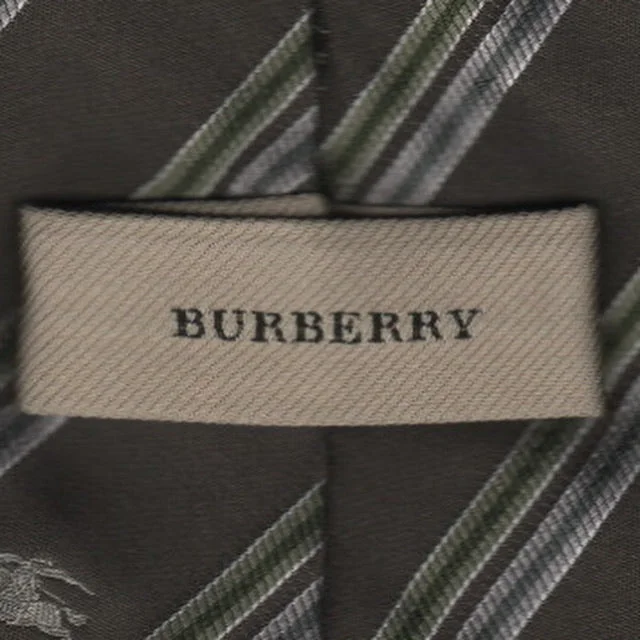 Stylish men's silk tie for evening wear-Burberry tie