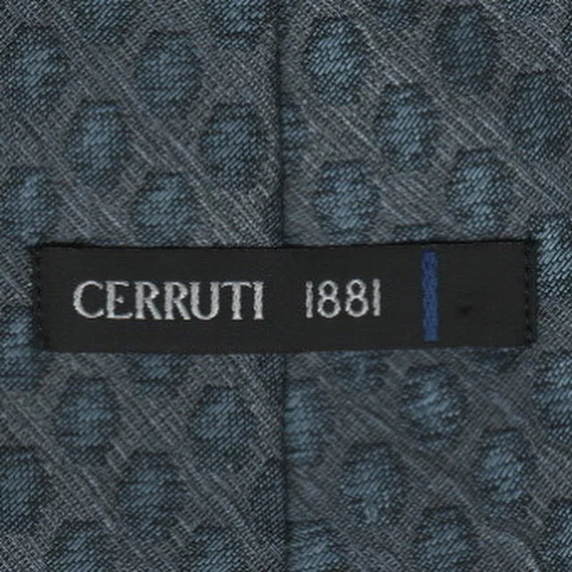 Men's tie with colorful checks for casual wear-Cerruti tie