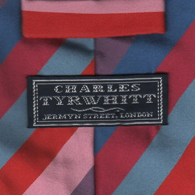 Men's tie with bold colors for corporate celebrations-Charles Tyrwhitt tie