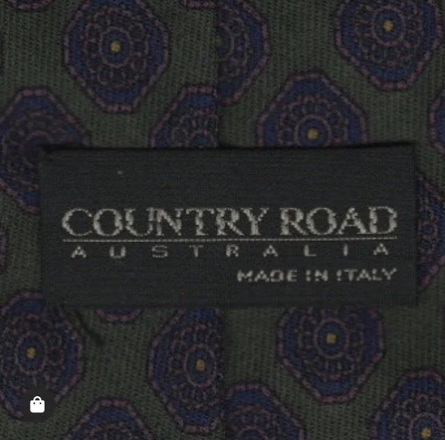 Men's tie for stylish office attire-Country Road tie