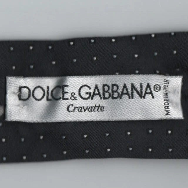 Men's tie with modern houndstooth pattern-D & G tie