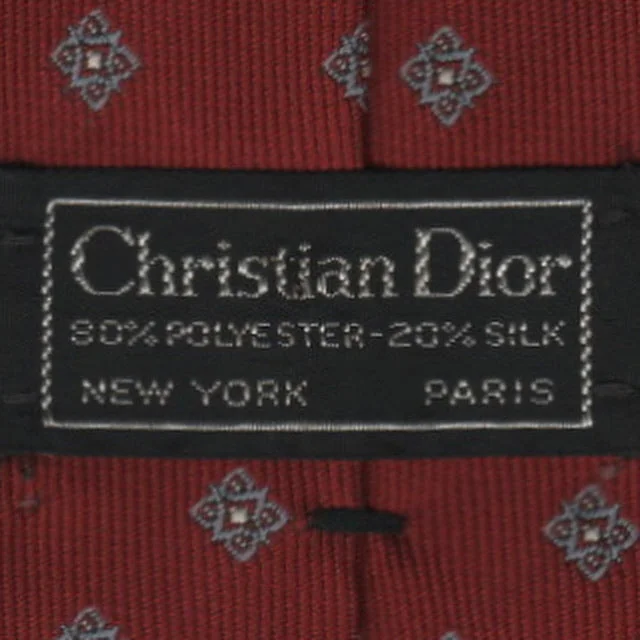 Men's silk tie for upscale dinners-Dior tie