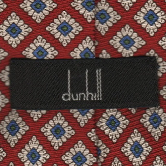 Men's tie for upscale corporate events-Dunhill tie