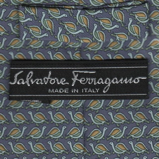 Affordable men's tie with bold colors-Ferragamo tie