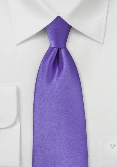 Best men's tie with sophisticated checks-Freesia Solid Necktie