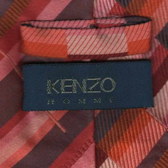 Men's tie with contemporary stripes for business-Kenzo Homme tie