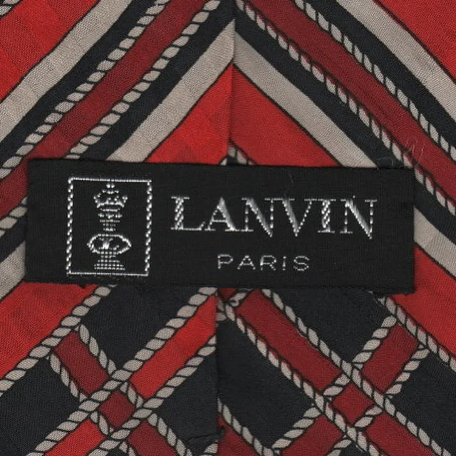 Men's tie for modern office wear with contemporary designs-Lanvin tie