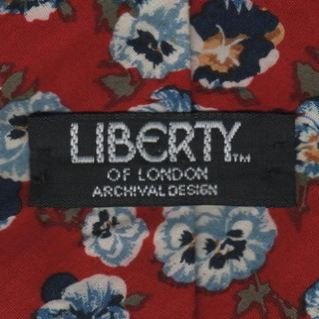 Stylish men's tie with minimalist pattern-Liberty of London tie