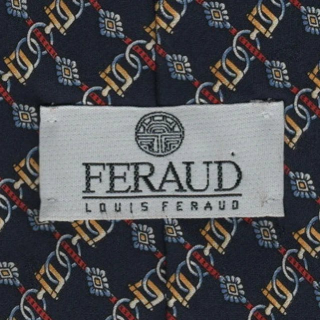 Classic men's tie with solid color palette-Feraud tie