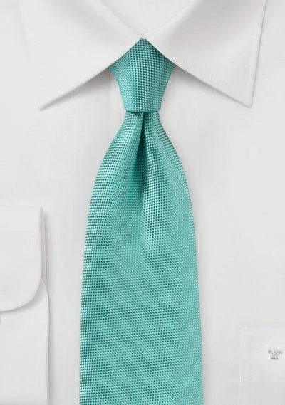 Men's tie with modern houndstooth pattern-Mermaid MicroTexture Necktie