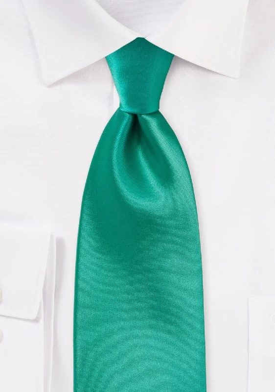 Men's tie with contrasting patterns for office wear-Mermaid Solid Necktie