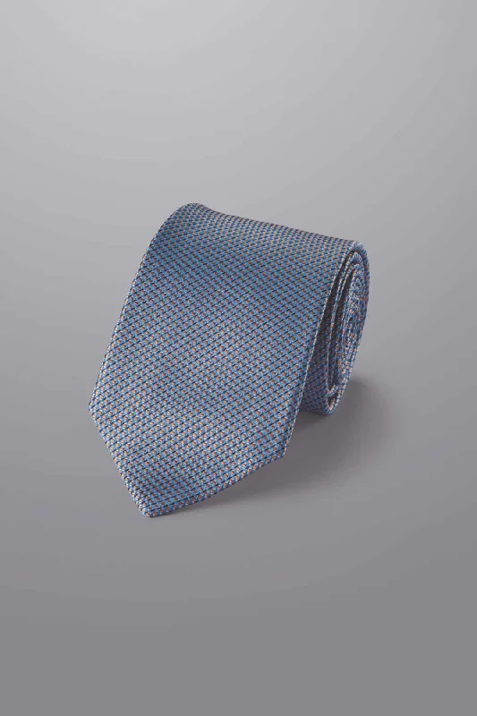 Men's tie with subtle textures for everyday office wear-Charles Tyrwhitt