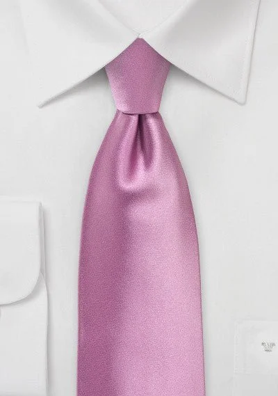 Best silk tie for summer business functions-Orchid Solid Necktie