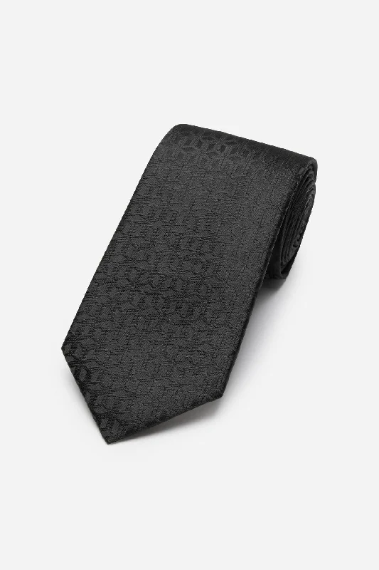 Men's tie with a luxurious velvet texture for special events-NEXT