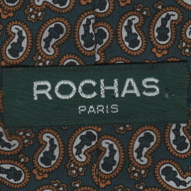 Men's tie for modern office wear with contemporary designs-Rochas tie