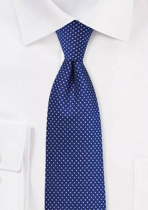 Best tie for wedding season-Royal Pin Dot Necktie