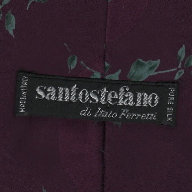 Best men's tie with modern flair for job interviews-Santostefano / Italo Ferretti tie