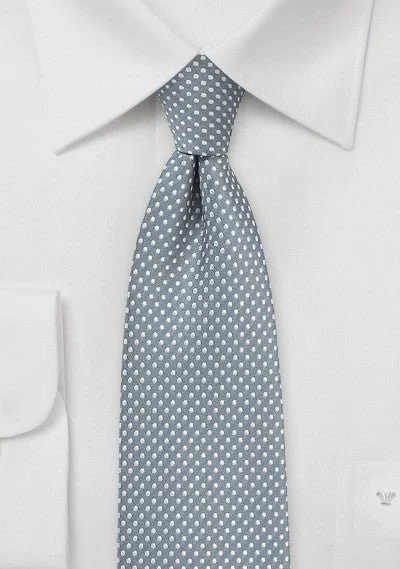 Men's tie for luxury corporate parties-Shadow Pin Dot Necktie