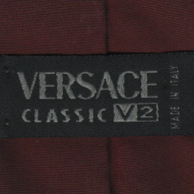 Men's tie with rich fabric texture-Versace Classic V2 tie