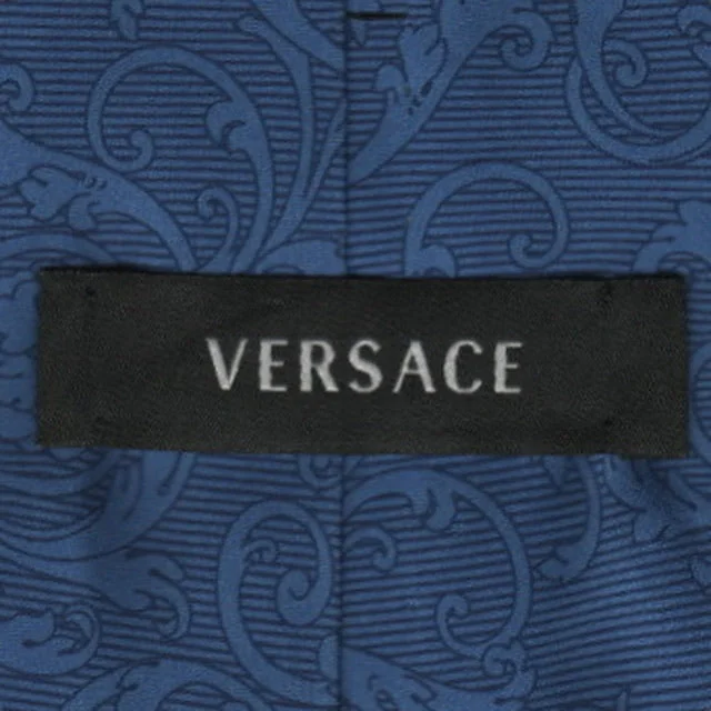 Men's tie for smart-casual office wear-Versace tie