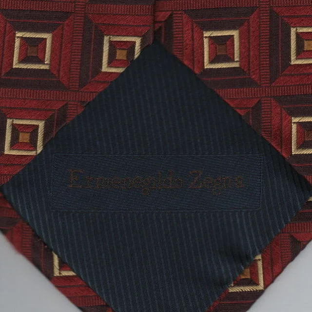 Men's silk tie for Christmas dinner-Zegna tie