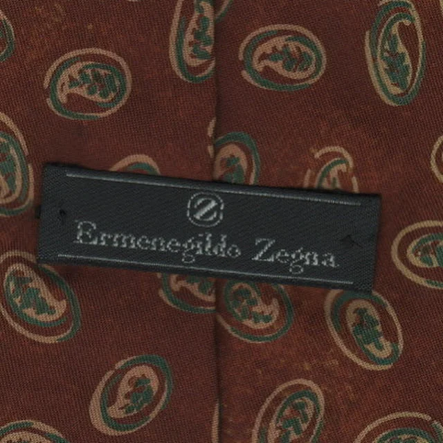 Classic men's tie for upscale holiday parties-Zegna tie