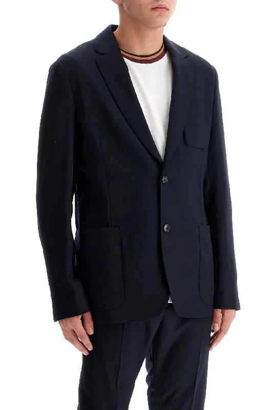 men's slim fit tuxedo jacket for business -Paul Smith Unlined Wrinkle-Resistant